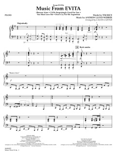 Music from Evita von Andrew Lloyd Webber (Download) 