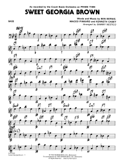Sweet Georgia Brown von Count Basie (Download) 