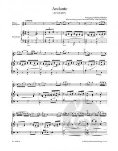 Andante in C KV 315 (285e) von Wolfgang Amadeus Mozart für Flöte und Orchester im Alle Noten Shop kaufen