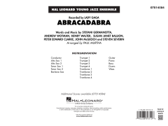 Abracadabra von Lady Gaga (Download) 