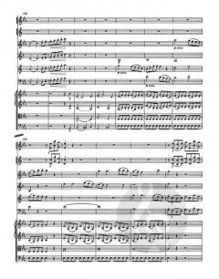 Sinfonia concertante in Es von Wolfgang Amadeus Mozart für Oboe, Klarinette, Horn, Fagott und Orchester im Alle Noten Shop kaufen (Partitur)