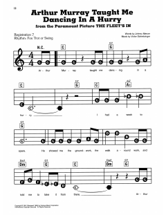 Arthur Murray Taught Me Dancing In A Hurry von Johnny Mercer (Download) 