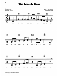 The Liberty Song von William Boyce (Download) 