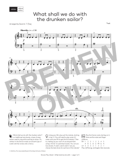 What shall we do with the drunken sailor? von Traditional (Download) 