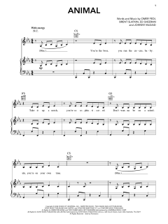 Animal von Ed Sheeran (Download) 