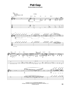 Pali Gap von Jimi Hendrix (Download) 