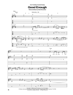 Good Enough von Sarah McLachlan (Download) 