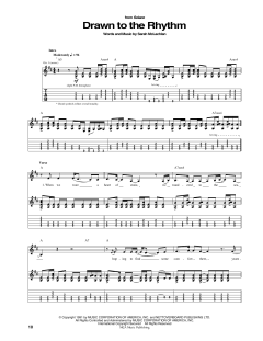 Drawn To The Rhythm von Sarah McLachlan (Download) 