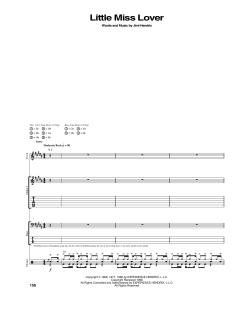 Little Miss Lover von Jimi Hendrix (Download) 