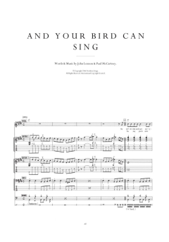 And Your Bird Can Sing von The Beatles (Download) 