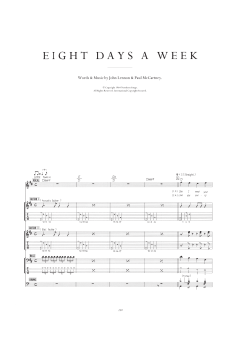 Eight Days A Week von The Beatles (Download) 