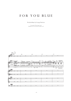 For You Blue von The Beatles (Download) 