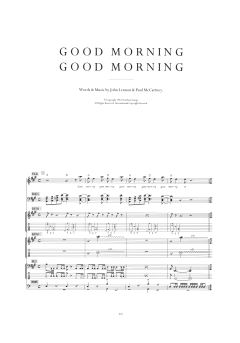 Good Morning Good Morning von The Beatles (Download) 