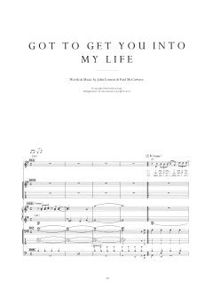 Got To Get You Into My Life von The Beatles (Download) 