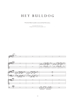 Hey Bulldog von The Beatles (Download) 