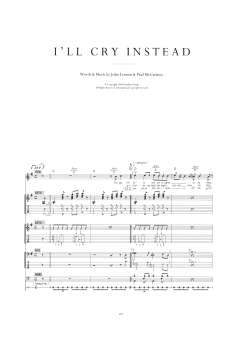 I'll Cry Instead von The Beatles (Download) 