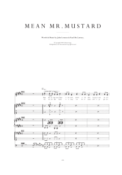 Mean Mr. Mustard von The Beatles (Download) 