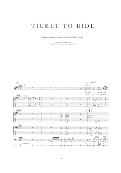 Ticket To Ride von The Beatles (Download) 