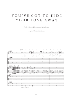 You've Got To Hide Your Love Away von The Beatles (Download) 
