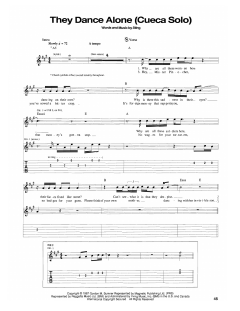 They Dance Alone (Cueca Solo) von Sting (Download) 