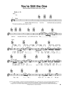 You're Still The One von Shania Twain (Download) 