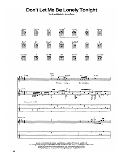 Don't Let Me Be Lonely Tonight von James Taylor (Download) 