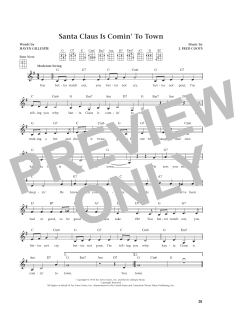 Santa Claus Is Comin' To Town (Download) 