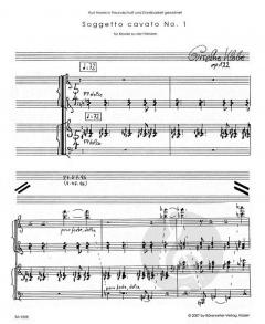 Soggetto cavato No. 1 und 2 von Giselher Klebe 
