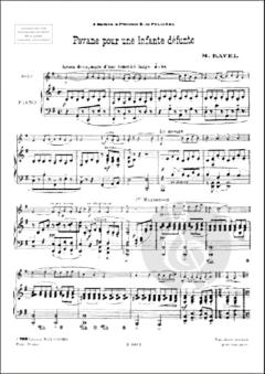 Pavane pour une Infante Défunte von Maurice Ravel 