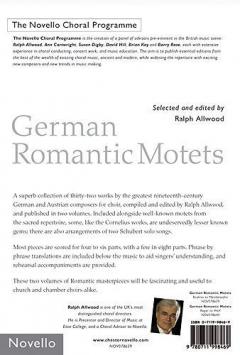 German Romantic Motets 