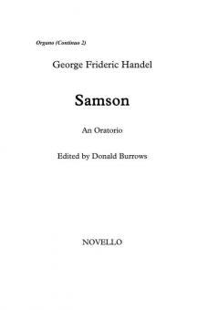 Samson von Georg Friedrich Händel 