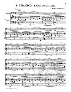 12 Morceaux faciles op. 4 Band 1 von Arnold Trowell 