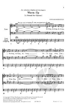 Warm Up (Leonard Bernstein) 