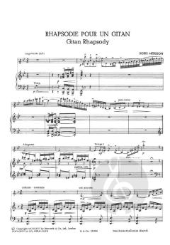 Rhapsody For A Gypsy von Boris Mersson 