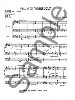 Prelude on Rorate Coeli von Anthony Bernard 