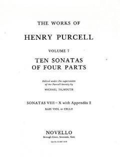 10 Sonatas of Four Parts von Henry Purcell 