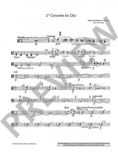 Concerto Nr. 2 in C-Dur op. 160 von Mario Castelnuovo-Tedesco 