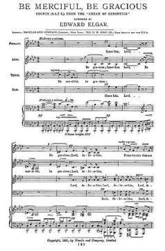 Be Merciful, Be Gracious von Edward Elgar 
