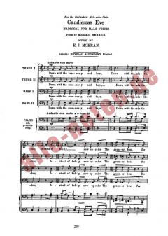 Candlemas Eve von Ernest John Moeran 
