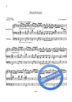 Fanfare for Organ von Nicolas Jacques Lemmens 