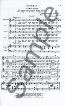 Mass In F (Franz Schubert) 