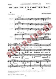 My Love Dwelt In A Northern Land von Edward Elgar 