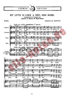 My Luve Is Like A Red, Red Rose (Granville Bantock) 