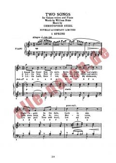 Two Songs von Christopher Steel 