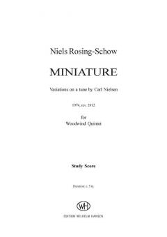 Miniature, Kopi (Niels Rosing-Schow) 