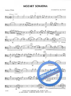 Mozart Sonatina von Wolfgang Amadeus Mozart (Download) 