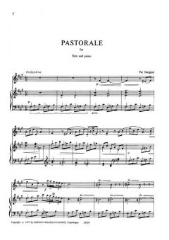 Pastoral for Flute and Piano von Per Norgard 