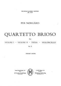 String Quartet No. 2 von Per Norgard 
