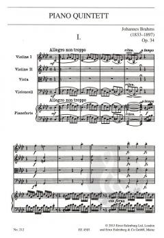 Klavierquintett f-Moll op. 34 (Johannes Brahms) 