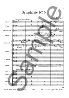 Symphony No.5 Op. 82 von Jean Sibelius 
